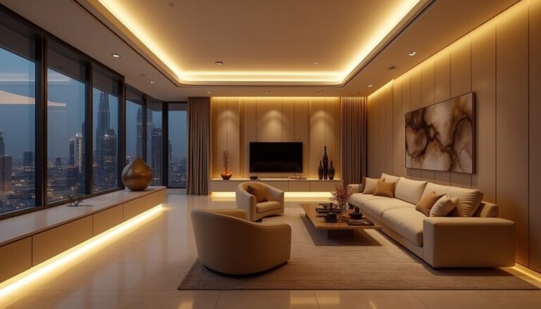 Top 5 LED Lighting Ideas for Luxury Abu Dhabi Home Interiors
