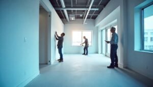 Gypsum Partition Works